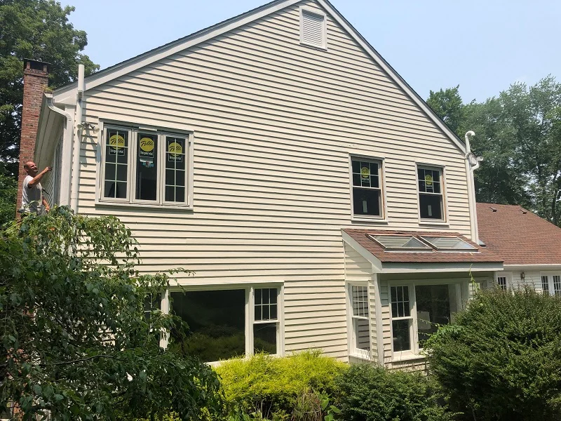 Pella Impervia windows in Wilton CT